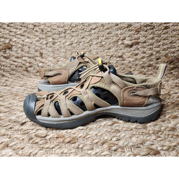 Keen WHISPER Sandals Brown 1003713 Womens Size 8.5 Casual Beach Travel - Picture 6 of 10